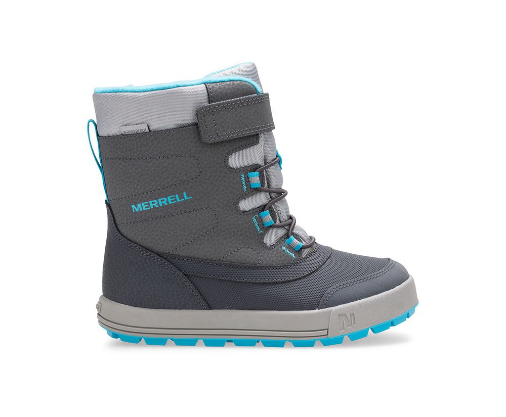 Merrell Støvler Børn - Snow Storm Waterproof - Grå - XVT564831
